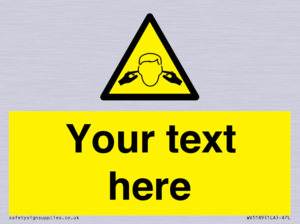 Custom Noise Hazard Sign